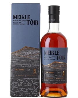 Meikle Toir The Turbo tørvet Speyside whiskyflaske
